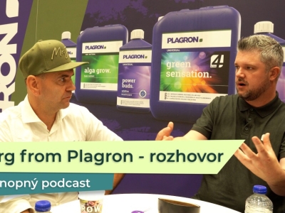 About cannabis nutrition and cultivation under LED with Jorg from Plagron